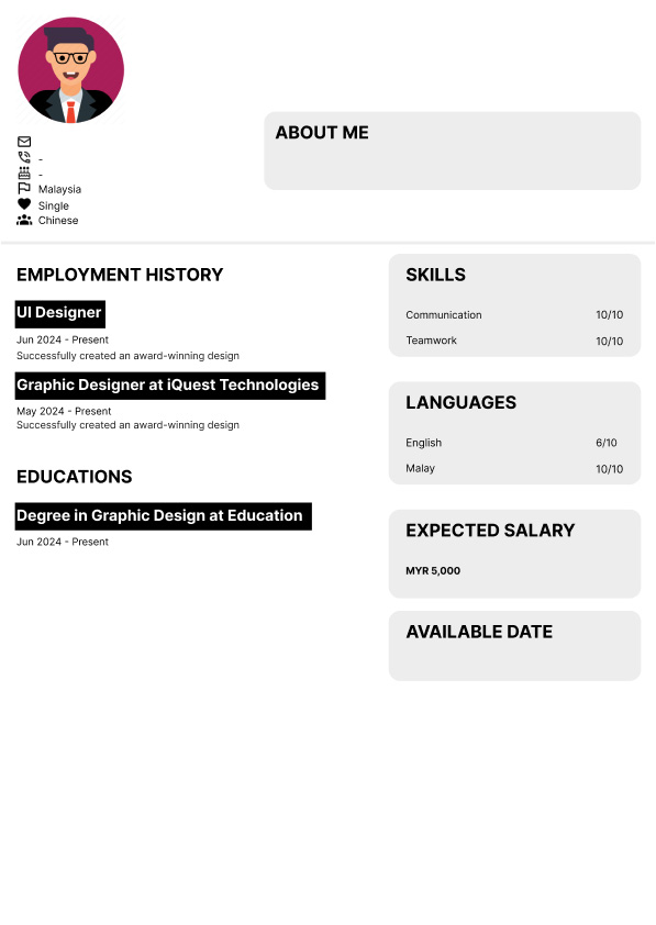 CV Preview
